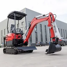 4,000 lbs Terror XVIII Mini Excavator, EPA Certified USA KUBOTA Diesel Machine