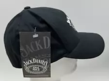 Jack Daniels Whiskey Old No 7 Brand Hat Cap Embroidered L XL Black Flexfit