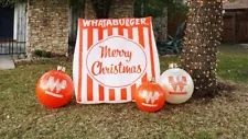 Whataburger table tent inflatable