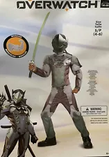 Overwatch Genji Costume. New, Size 4-6.