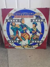 1976 Bally freedom pinball machine Back Glass For Repair