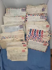 Large lot of Vintage Letters written from Soldier Marine 1956 57 8lbs