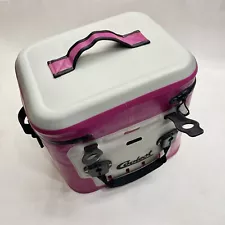 Coolest 18-Can Cooler VIBE Soft Sided Cooler Fuchsia Pink Waterproof Rare