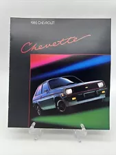 1985 Chevrolet Chevette Sales Brochure Catalog Vintage Catalog Mint