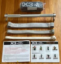 X3 Bar Elite Gym System By Dr. Jaquish Biomedical Resistance Bands