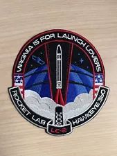 Rocket Lab - Virginia Is For Launch Lovers - Mission Patch - 1st US launch RARE