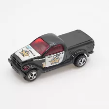 2001 Hot Wheels Dodge Power Wagon Black Wash DC Police Black Tactical Response