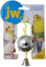 JW Pet Insight Activitoys Disco Ball For Small to Medium Birds Toy