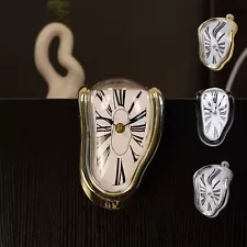 Salvador Dali Inspired Melting Wall Clock -Persistence Of Memory for Home Office