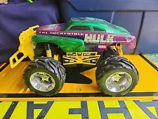 2002! The Incredible Hulk Tyco RC Monster Jam SFX Motor Sports Truck (NO REMOTE)