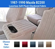 Plush Regal Seat Covers for 1987-1990 Mazda B2200