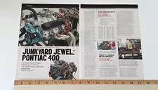 PONTIAC 400 ENGINE ORIGINAL 2006 ARTICLE