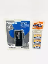 New Old Stock Panasonic RN-402 PK Handheld Micro Cassette Voice Recorder *Read*