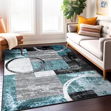 Rugshop Area Rug Abstract Circle Rugs for Sale Living Room Rugs Dining Room Rugs