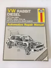 Haynes Automotive Repair Manual VW Rabbit Diesel 1977-1984 #96020 (451) Workshop