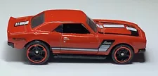 Hot Wheels ‘68 Chevy COPO Camaro Red 1/64 Diecast Loose Chevrolet