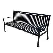 Sandbaggy 6 ft Commercial Park Bench – Powder-Coated Metal