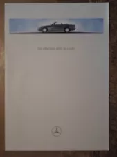 MERCEDES BENZ SL orig 1995 UK Mkt Sales Brochure - SL280 SL320 SL500 SL600 V12