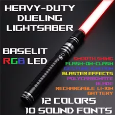 Star Wars Lightsaber FX Replica Battle Ready Dueling w Rechargeable Metal Handle