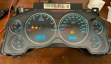 2010 CHEVEROLET SILVERADO 1500 USED DASHBOARD INSTRUMENT CLUSTER FOR SALE (MPH)