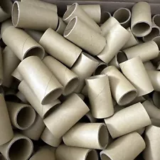 NEW! Lot of 25 Thick Cardboard Craft Rolls Tubes 2" x 1" for Crafts Art Projects