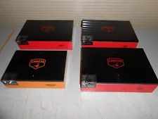 LOT OF 4 CAMACHO EMPTY WOOD CIGAR BOXES