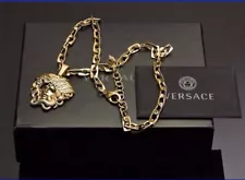 VERSACE Men’s MEDUSA NECKLACE / Certificate Of Authenticity / STATUS SYMBOL