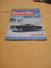 May 1953 Speed Age Magazine Lincoln Capri Cover