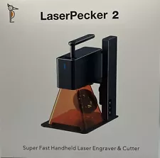 LaserPecker 2 Laser Engraver Cutter 5W Galvo Laser Engraving Machine 36000mm/min