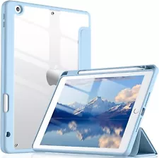 For iPad 9/8/7th Gen 10.2", iPad Air 1/Air2 Air 4/5th Acrylic Cover Smart case