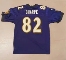 Shannon Sharpe Baltimore Ravens Purple Football Jersey Boys Size Large