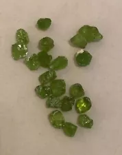 Peridot Facet Rough 92.35 Cts. Pakistan -Great Color US Seller See Video!