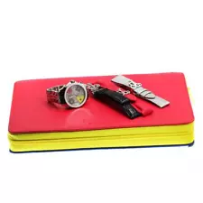 Jacob 5 Time Zone Quartz 40mm Leather strap, rubber strap, nylon strap included