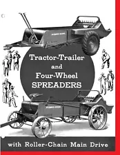 IH McCormick 100 200 200-H Manure Spreaders Sales Brochure Farmall A B