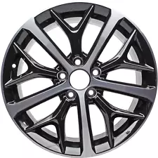 New 18" x 8" CNC Black Replacement Wheel Rim 2020-2024 for Honda Civic (For: 2020 Civic Si)