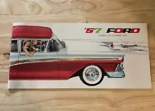 1957 FORD CUSTOM &CUSTOM 300 SALES BROCHURE