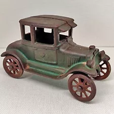 ARCADE 1920's Cast Iron Ford Model T Touring Car - A Century Old