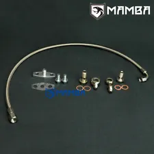 MAMBA Turbo Oil Feed Line For MAZDA RX-7 RX7 13B FC FD HT18S-2S or Garrett T3 T4