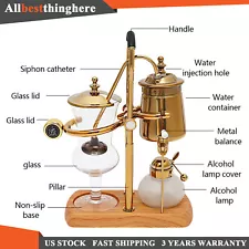 Nispira Belgian Belgium Luxury Royal Family Balance Syphon Siphon Coffee Maker