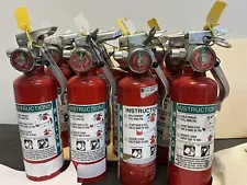 Box of 12 * 1.25Lb Amerex 344 HALON 1211 Fire Extinguisher. 15 Pounds of Halon