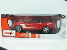 MAISTO 2010 Roush Ford Mustang 427R Convertible RED 1/18 Scale