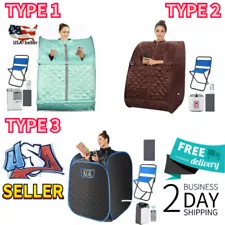 NEW-Portable Steam Sauna, Personal Therapeutic Sauna Tent Home Spa Weight Loss