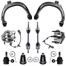 AWD Front CV Axle Wheel Hub Control Arms for Chevy Trailblazer GMC Envoy Rainier