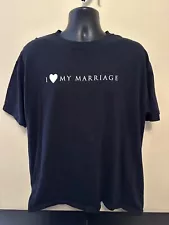 Fireproof Movie Promo T-Shirt XL Black Christian Film Marriage