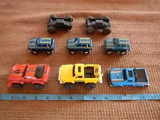 VINTAGE 1980'S SCHAPER STOMPER 4X4 TRUCK TOY PARTS LOT - JEEP TOYOTA CAMARO ETC