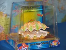 PENN PLAX ACTION AIR AQUARIUM ORNAMENT JEWEL COLLECTION TROPICAL CLAM BRAND NEW