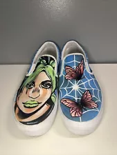 Jojo's Bizarre Adventure Custom Painted Vans Men’s 8.5 Women’s 10 Shoes Sneakers