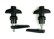 2 x Canopy Side Lift Up Window Locks Keyed Alike for Most Canopies LONG SHAFT