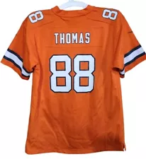 Rare Orange Nike Denver Broncos NFL Demaryius Thomas 88 Jersey Youth Boys XL....