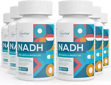 NADH + CoQ10 + D-Ribose Supplement, Enhance NAD+ Supplement for Energy,...